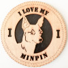 MinPin Dog Plaque